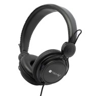 Stereo Headphone with Padded Earphones and Headband - TECHLY - ICC-HS736TY
