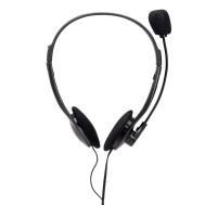 Stereo Headphone with Microphone and Volume Control - TECHLY - SB-HP3TY