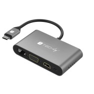 Multiport SuperSpeed USB-C™ Docking Station - TECHLY - IADAP USB31-DOCK3