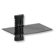 Glass Wall Shelf for Audio-Video Equipment - TECHLY - ICA-DRS 502TY