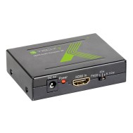 Audio Extractor HDMI SPDIF + RCA R/L 4K - TECHLY - IDATA HDMI-EA
