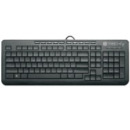 USB Multimedia Keyboard Black KB-300 - TECHLY - IDATA KB-300