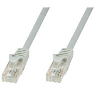 Network Patch Cable in CCA Cat.5E UTP 10m Grey - TECHLY PROFESSIONAL - ICOC CCA5U-100T