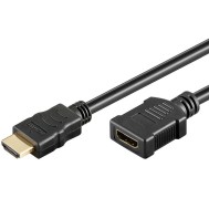 HDMI Extension Cable High Speed with Ethernet M/F 1.8m - TECHLY - ICOC HDMI-EXT018