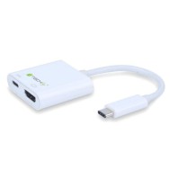 Converter Cable Adapter USB to HDMI-C, C-Port USB Charging - Techly - IADAP USB31-HU31