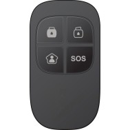 Remote control 4 buttons for wireless alarm system - TECHLY - I-ALARM-REMOT