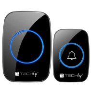 Wireless Doorbell Kit up to 300m - TECHLY - I-BELL-RING04