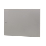 Blind metal door for 9U cabinet ER series Grey   - TECHLY PROFESSIONAL - I-CASE DOOR-ER9MET