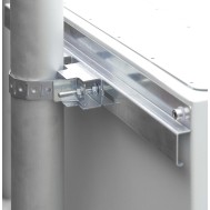 Pole Fixing System for IP65 Racks - TECHLY PROFESSIONAL - I-CASE IP-KIT1