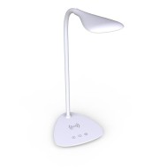 Table LED Lamp with Wireless Charger - TECHLY - I-LAMP-DSK6
