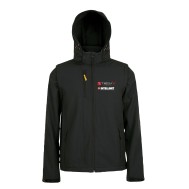 Black jacket for installers size XL - TECHLY - I-NET-GIUBXL