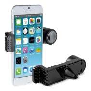 Slim Universal Support for Auto Air Socket for Smartphone Black - TECHLY - I-SMART-UNI2