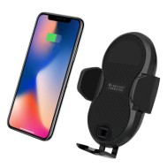 Qi Wireless car charger with sucker with automatic adjustment - TECHLY NP - I-SMART-WRL3