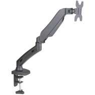 Desk monitor arm for 13-27" monitor with gas spring Black - TECHLY - ICA-LCD 116BK