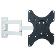 Wall Bracket for 19-37" LCD LED TV Tiltable 3 Joints Bicolor Black and White - TECHLY - ICA-LCD 2903BICOL
