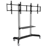 Floor Stand for 2 LCD TVs/LEDs 32-70" - TECHLY - ICA-TR22