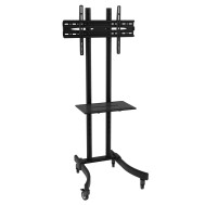 Mobile TV Stand/Trolley for LED/LCD 32-70" with shelf  - TECHLY - ICA-TR23