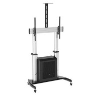 Floor Stand with Cabinet for LCD TV/LED/Plasma 60-100" - TECHLY NP - ICA-TR29