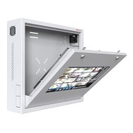 Security Box for DVR and Video Surveillance Systems with Screen Window - TECHLY PROFESSIONAL - ICRLIM08W2S