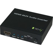 HDMI 4K2K Audio Inserter - TECHLY - IDATA HDMI-AI4K