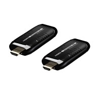 Compact 15m Wireless HDMI Point-to-Point Extender - TECHLY NP - IDATA HDMI-WL38MINI