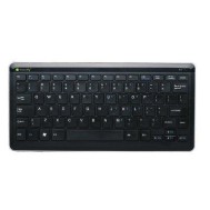 Compact Wireless 2.4G Keyboard Black KB-200 - TECHLY - IDATA KB-200W