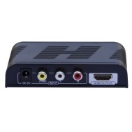 Composite Converter S-Video + Stereo Audio to HDMI with scaler - TECHLY - IDATA SPDIF-6E2