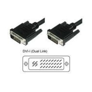 Monitor Cable DVI Analog Digital M / M Dual Link 3.0 m (DVI-I) - TECHLY - ICOC DVI-8930