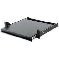 Pull-out Shelf for Keyboard Rack Black Gate - TECHLY PROFESSIONAL - I-CASE TRAY-5-BK