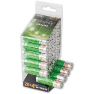 Multipack 24 High Power Batteries Stylus AA Alkaline LR06 1.5V - TECHLY - IBT-KAL-LR06-B24T