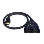 HMDI Switch 2 In 1 Out with Cable - Techly - IDATA HDMI-21D