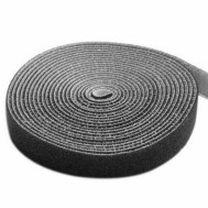 Adhesive Felt Roll Cable Management Length 4m Width 16mm Black - TECHLY - ISWT-ROLL-164BKTY