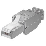 Tool-free RJ45 network connector CAT 6 STP shielded - Techly Professional - IWP-8P8C-TLS6T