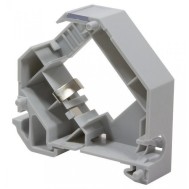 Grounded Plastic Expandable Keystone Adapter for DIN Rail - Techly Professional - IWP-MD KEY-RAILS