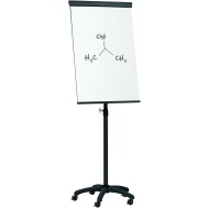 Whiteboard Flipchart with Pivoting Wheels 70 x 100 cm - TECHLY - ICA-FP 710