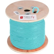 Hank U/UTP Copper Cable Cat.6A 305m LSZH Solid Blue - TECHLY PROFESSIONAL - ITP-C6A-RIS305UBT