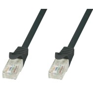 Network Patch Cable in CCA UTP Cat.6 1m Black - Techly Professional - ICOC CCA6U-010-BKT