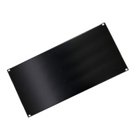 Blank Panel for 19'' Rack Cabinets 5 Units Black - TECHLY PROFESSIONAL - I-CASE BLANK-5-BK