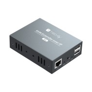HDMI Receiver KVM Extender on Network Cable 1080p @ 60Hz 150m - TECHLY - IDATA HDMI-KVM3R