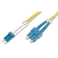 SC/LC Singlemode 9/125 OS2 10m Fiber Optics Cable - TECHLY PROFESSIONAL - ILWL D9-SCLC-100