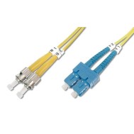 Fiber Optic Singlemode Cable ST/LC 5m 9/125 OS2 - TECHLY PROFESSIONAL - ILWL D9-STLC-050
