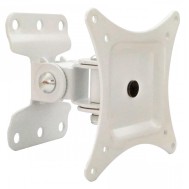 Wall Support for LCD LED 13"-30" Full Motion White - TECHLY - ICA-LCD 201WH