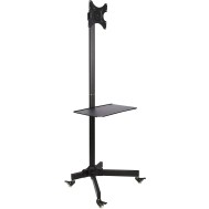 Trolley Floor Stand LCD/LED/Plasma TV Stand 19"-37" - TECHLY - ICA-TR20