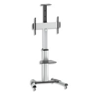 Floor Support Trolley for LCD / LED / Plasma 37-70" with Shelf  - TECHLY - ICA-TR15