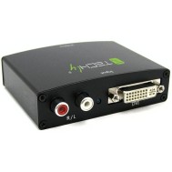 Video Converter from DVI-I and Audio R / L to HDMI - Techly Np - IDATA DVI-HDMI