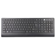 USB Standard Keyboard 104 Keys Italian Layout Black - Techly - ICSB-K20T