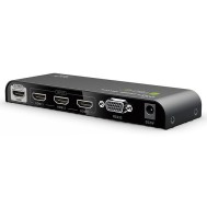 HDMI2.0 Switch 3 ports 4K UHD 3D, RS232, Remote Control - Techly - IDATA HDMI2-4K31