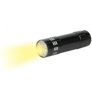LED Flashlight in Aluminum with Strap - TECHLY - ITC-LED WL9