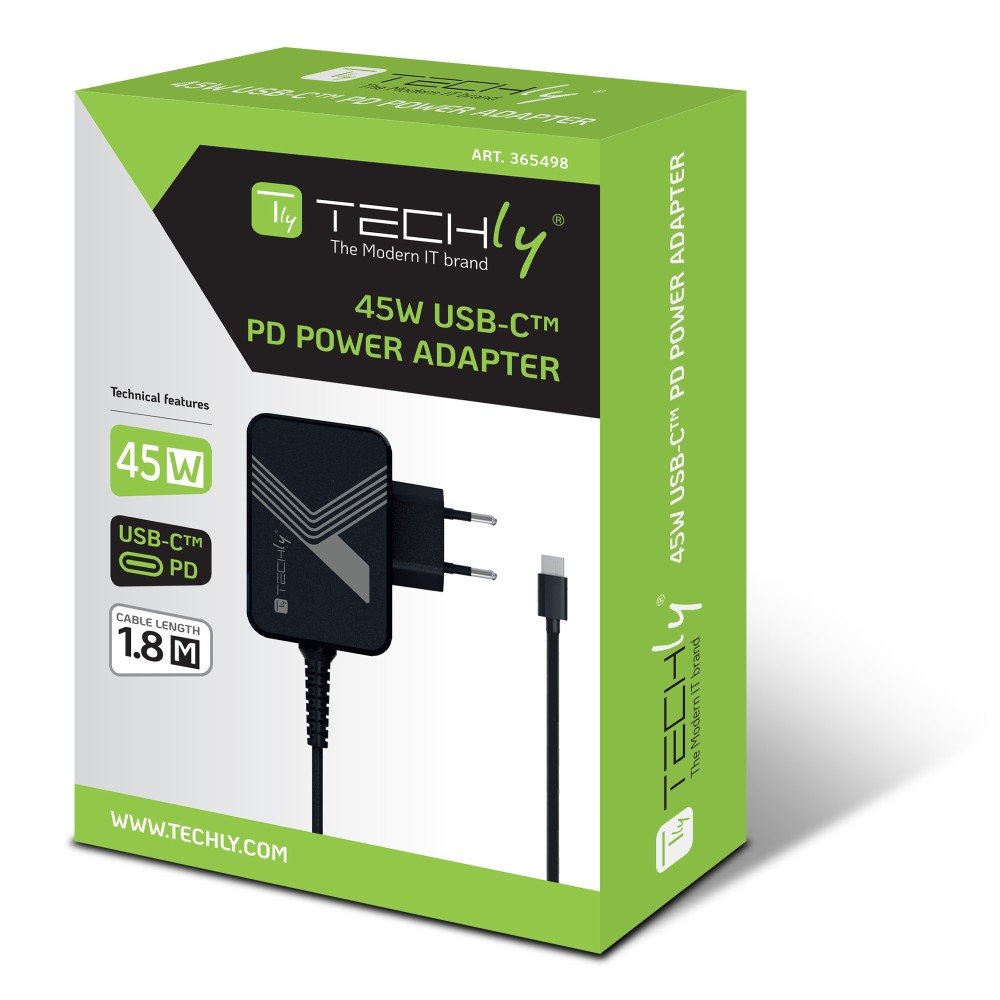 USBC™ Power Delivery PD3.0 45W Pocket Charger Notebook Power