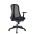 Office Chair with Ergonomic Back Black - TECHLY - ICA-CT MC086BK-0